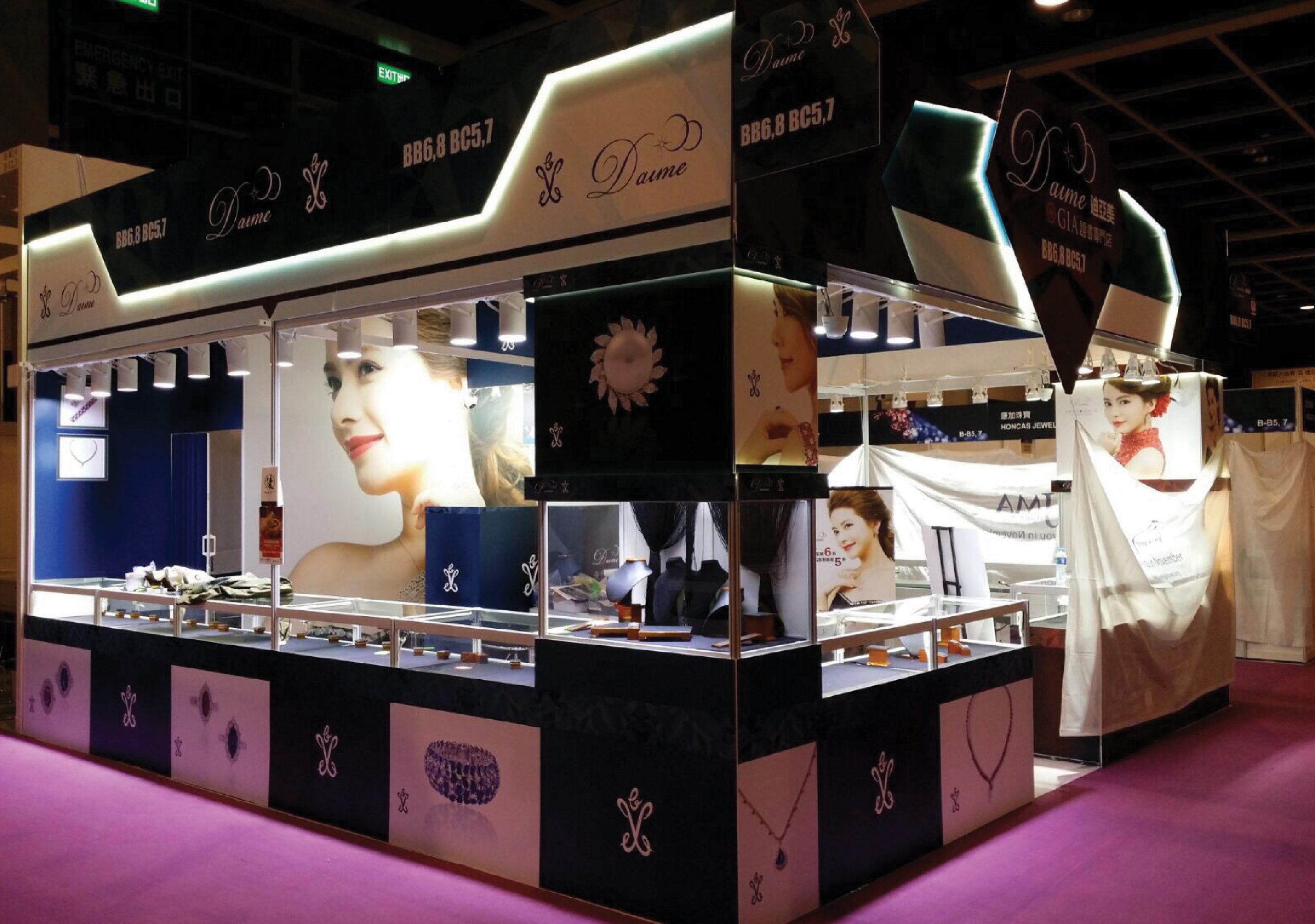 Booth Design and Production – Daime Diamond